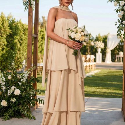 Collection image for: Chiffon Bridesmaid Dresses