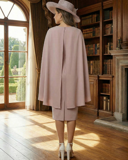 Chiffon Scoop Neck Mother of the Bride Dresses