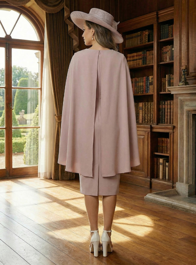 Chiffon Scoop Neck Mother of the Bride Dresses