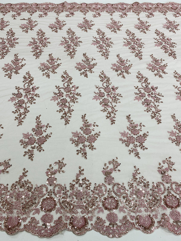 Tulle Beadings Sequin 3/4 Sleeves Mother of the Bride Dresses