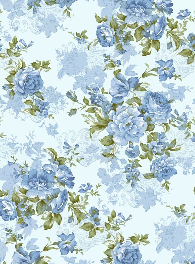 Floral Spaghetti Straps Lace A Line Two Piece Prom Dresses