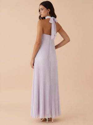Strapless Pleated Chiffon A Line Bridesmaid Dresses with Scarf