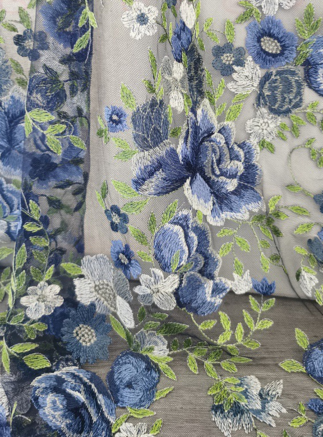 Lace Embroidered A-Line Long Sleeves V Neck Wedding Dresses