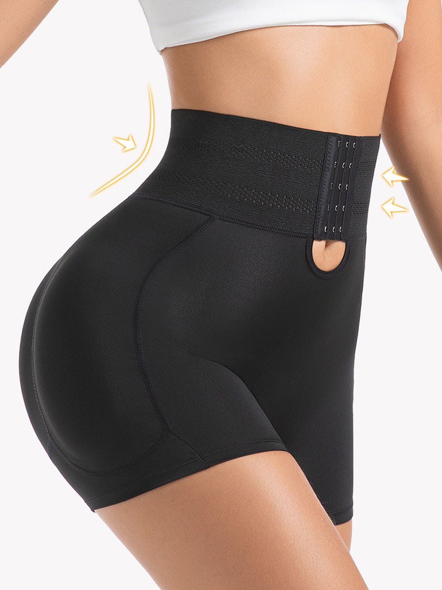 Mid-Thigh Length Daily Tummy Control Butt-Lifting Polyester Shapewear