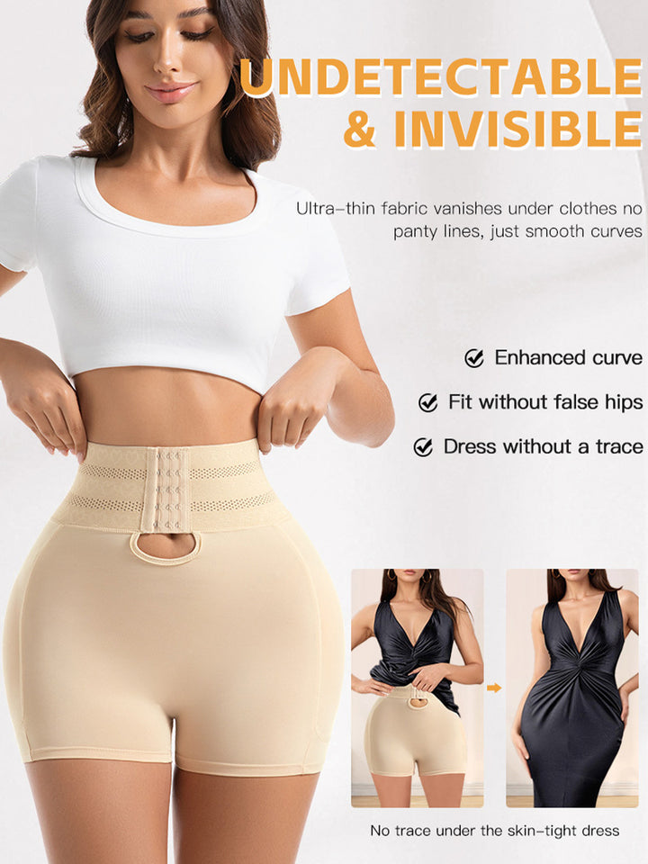 Mid-Thigh Length Daily Tummy Control Butt-Lifting Polyester Shapewear