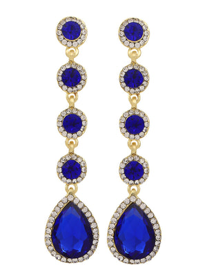 Women's Classic Alloy Beadings Long Earrings