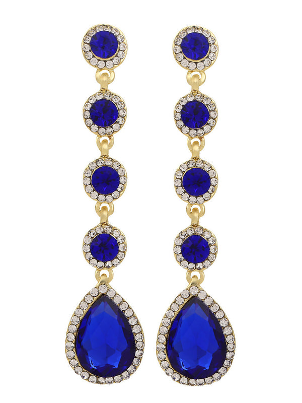 Women's Classic Alloy Beadings Long Earrings
